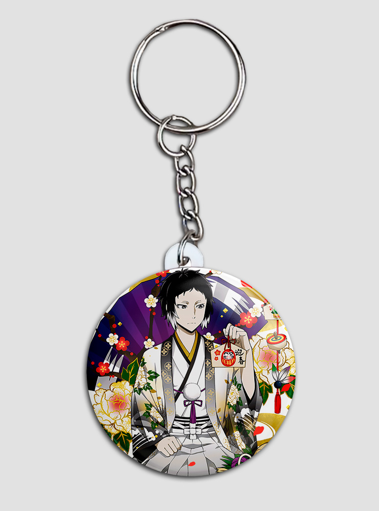 Брелок Літературні генії Бродячі Пси 8 (Bungou Stray Dogs)
