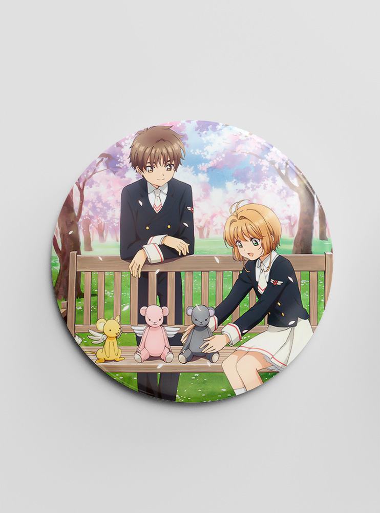 Значок Ловець карт Сакура 6 (Cardcaptor Sakura)