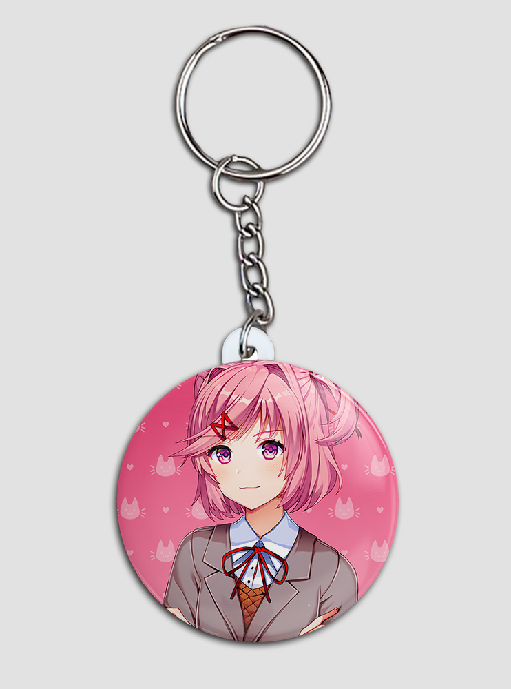Брелок Doki Doki Літературний клуб! 3 (Doki Doki Literature Club!)