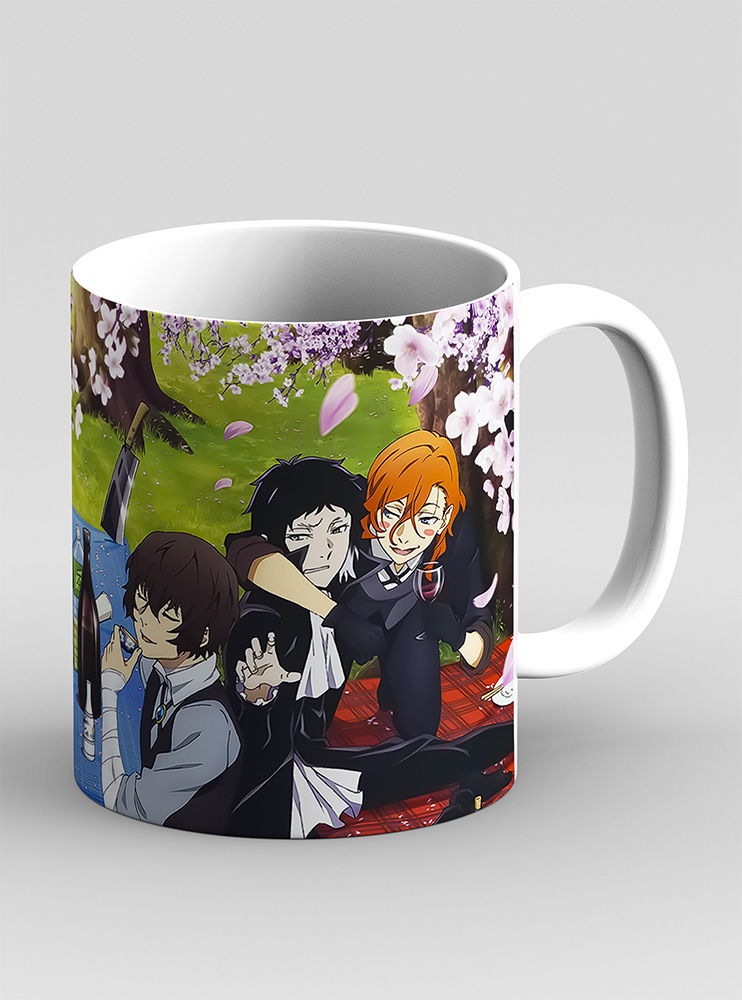 Чашка Літературні генії Бродячі Пси 11 (Bungou Stray Dogs)