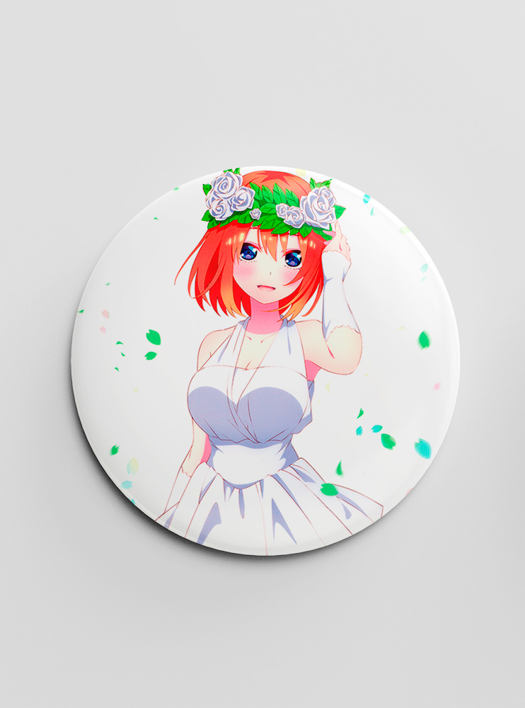 Значок П'ять наречених 12 (5-toubun no Hanayome) Значок П'ять наречених 12 (5-toubun no Hanayome)