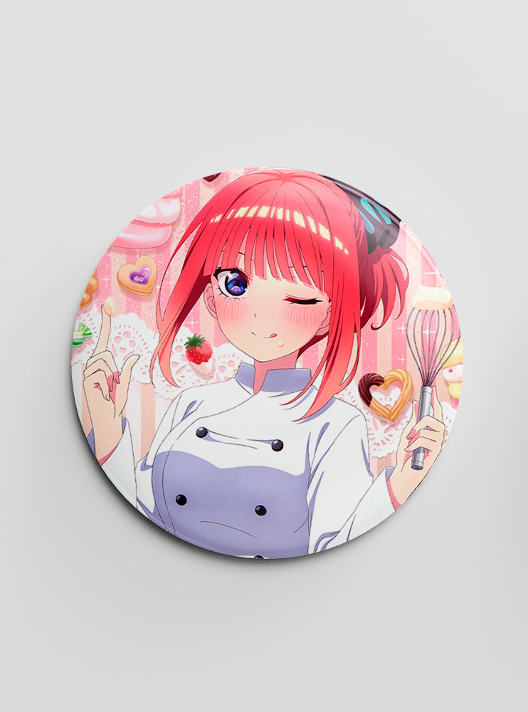 Значок П'ять наречених 16 (5-toubun no Hanayome) Значок П'ять наречених 16 (5-toubun no Hanayome)