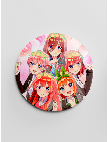 Значок П'ять наречених 2 (5-toubun no Hanayome)