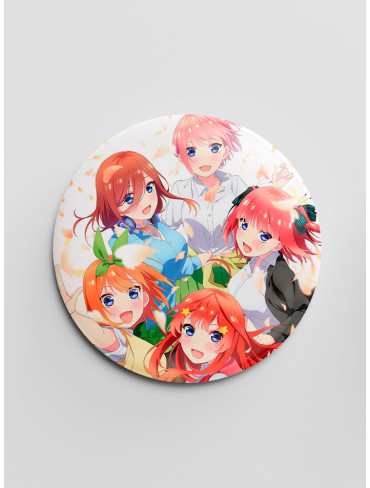 Значок П'ять наречених 3 (5-toubun no Hanayome)