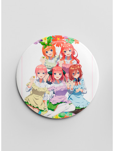 Значок П'ять наречених 4(5-toubun no Hanayome)