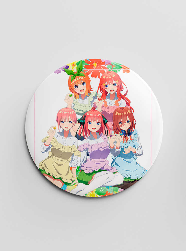 Значок П'ять наречених 4(5-toubun no Hanayome) Значок П'ять наречених 4(5-toubun no Hanayome)