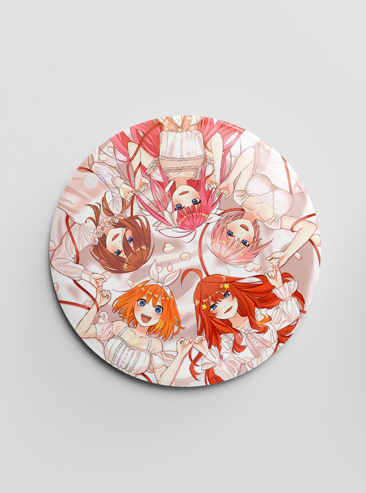 Значок П'ять наречених 5 (5-toubun no Hanayome) Значок П'ять наречених 5 (5-toubun no Hanayome)