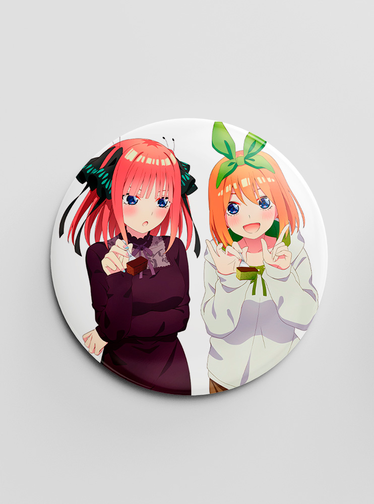 Значок П'ять наречених 8 (5-toubun no Hanayome) Значок П'ять наречених 8 (5-toubun no Hanayome)