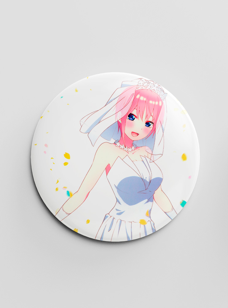 Значок П'ять наречених 9 (5-toubun no Hanayome) Значок П'ять наречених 9 (5-toubun no Hanayome)