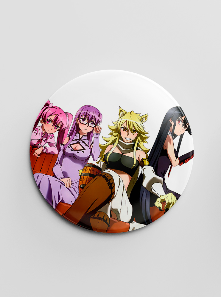 Значок Акаме 6 (Akame ga Kill)