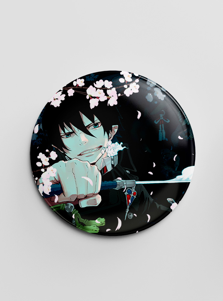 Значок Синій екзорцист (Blue Exorcist) Значок Синій екзорцист (Blue Exorcist)