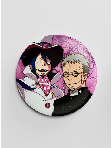 Значок Синій екзорцист 10 (Blue Exorcist)