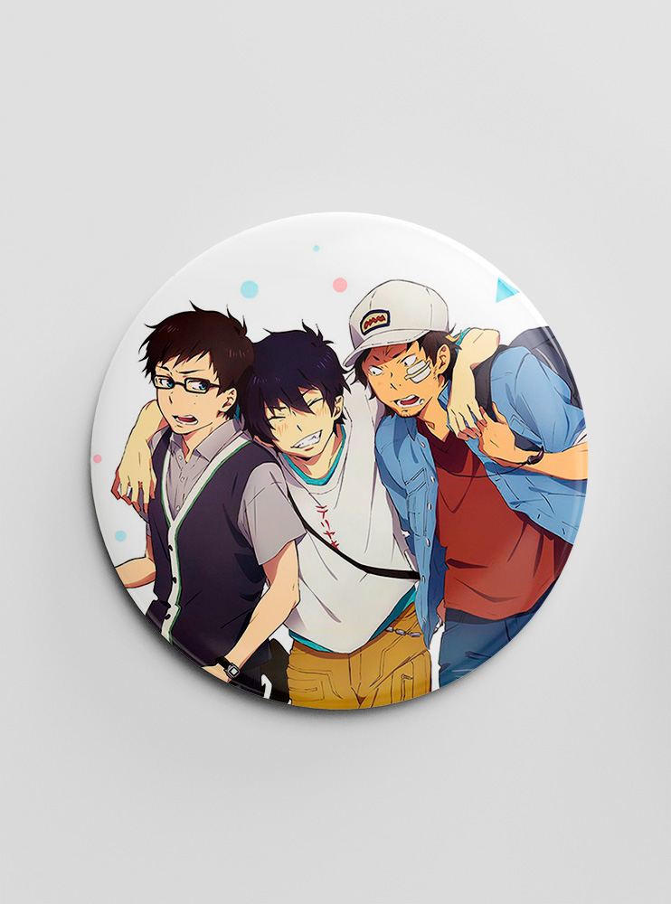 Значок Синій екзорцист 13 (Blue Exorcist)