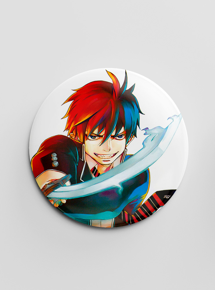 Значок Синій екзорцист 16 (Blue Exorcist)