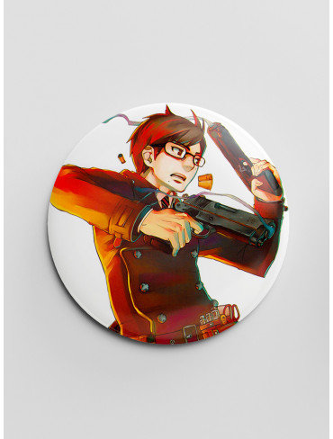Значок Синій екзорцист 17 (Blue Exorcist)