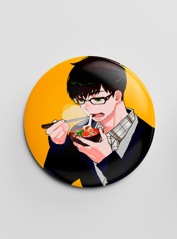 Значок Синій екзорцист 18 (Blue Exorcist)