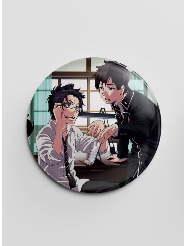 Значок Синій екзорцист 3 (Blue Exorcist)