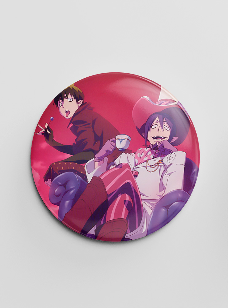 Значок Синій екзорцист 9 (Blue Exorcist)