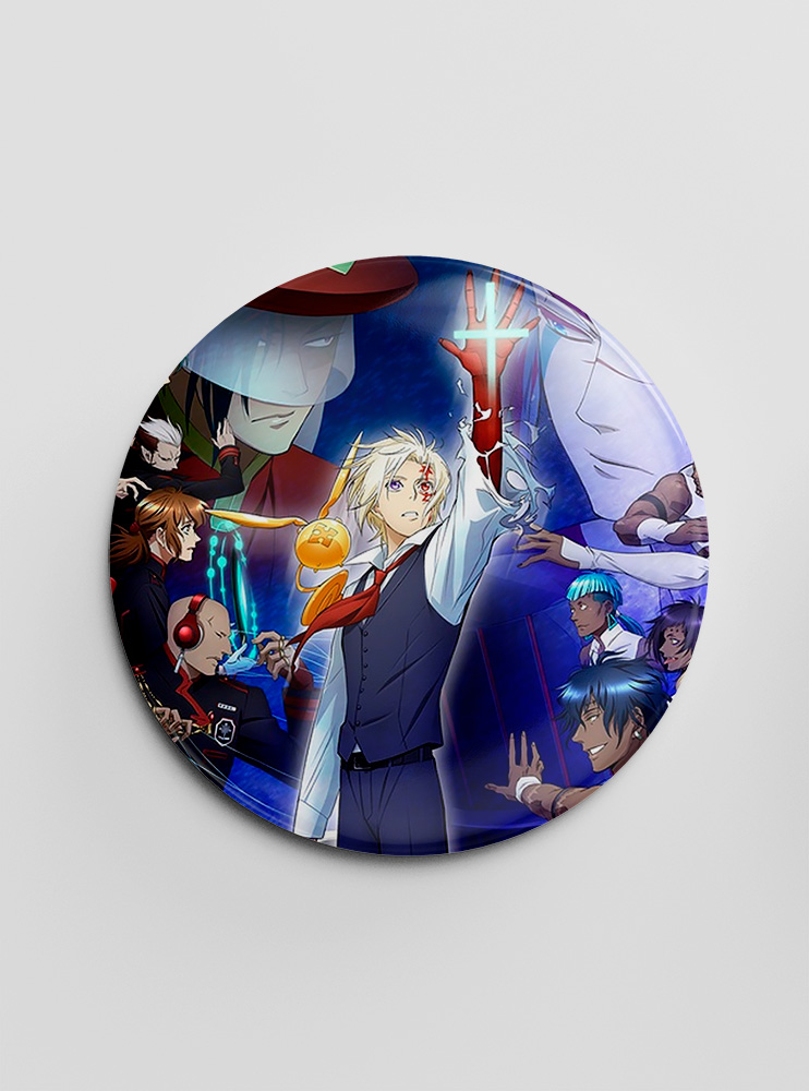 Значок Ді.Ґрей-мен (D.Gray-man)