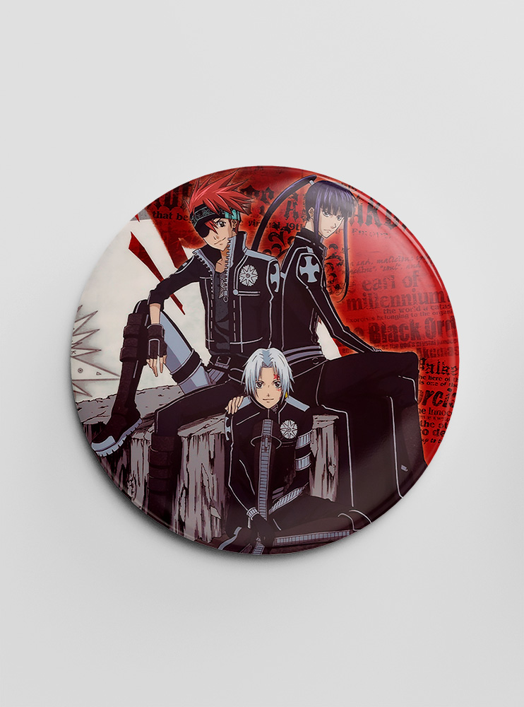 Значок Ді.Ґрей-мен 6 (D.Gray-man)