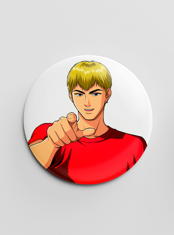 Значок Крутий учитель Онідзука 3 (Great Teacher Onizuka)