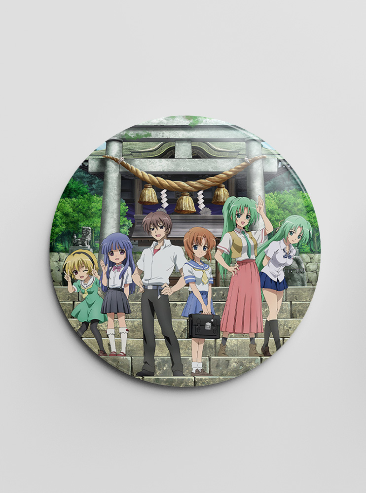Значок Коли Плачуть Цикади (Higurashi When They Cry)