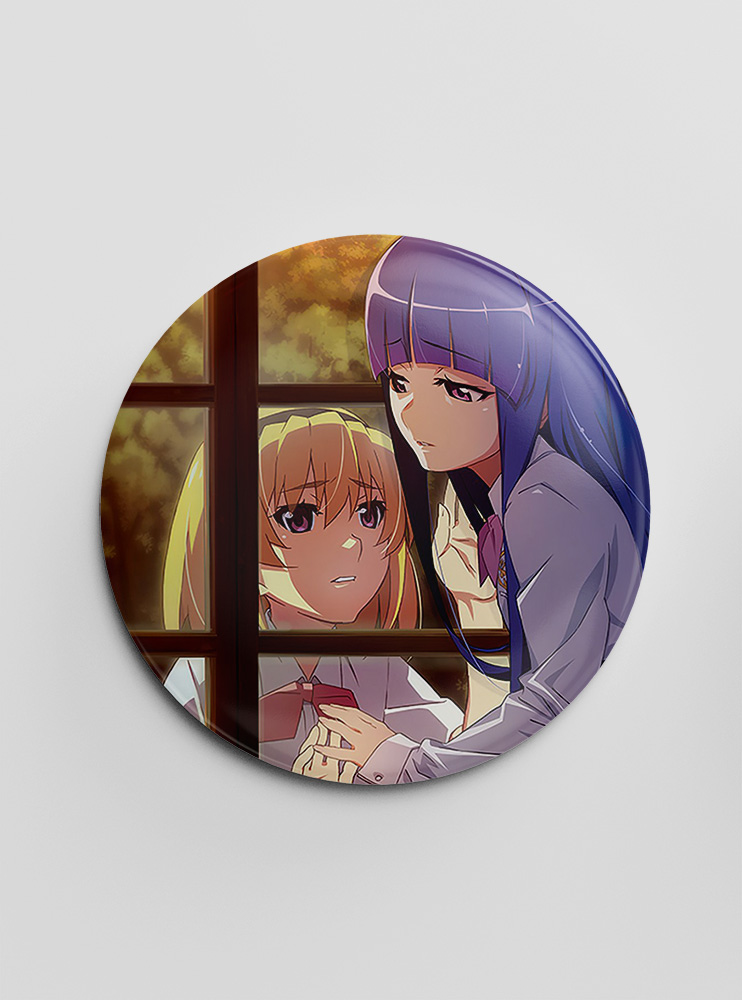 Значок Коли Плачуть Цикади 10 (Higurashi When They Cry) Значок Коли Плачуть Цикади 10 (Higurashi When They Cry)