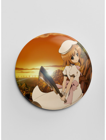 Значок Коли Плачуть Цикади 15 (Higurashi When They Cry)