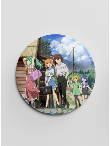 Значок Коли Плачуть Цикади 4 (Higurashi When They Cry)
