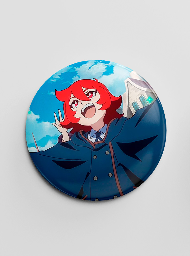 Значок Академія відьмочок 9 (Little Witch Academia)