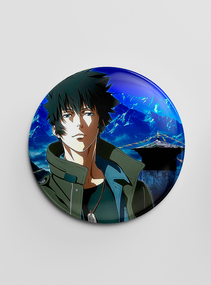 Значок Психопаспорт 11 (Psycho-Pass)