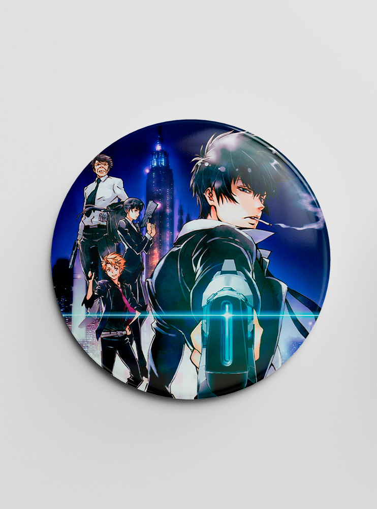Значок Психопаспорт 13 (Psycho-Pass)