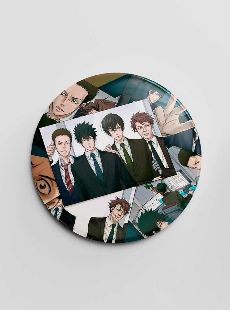 Значок Психопаспорт 16 (Psycho-Pass)