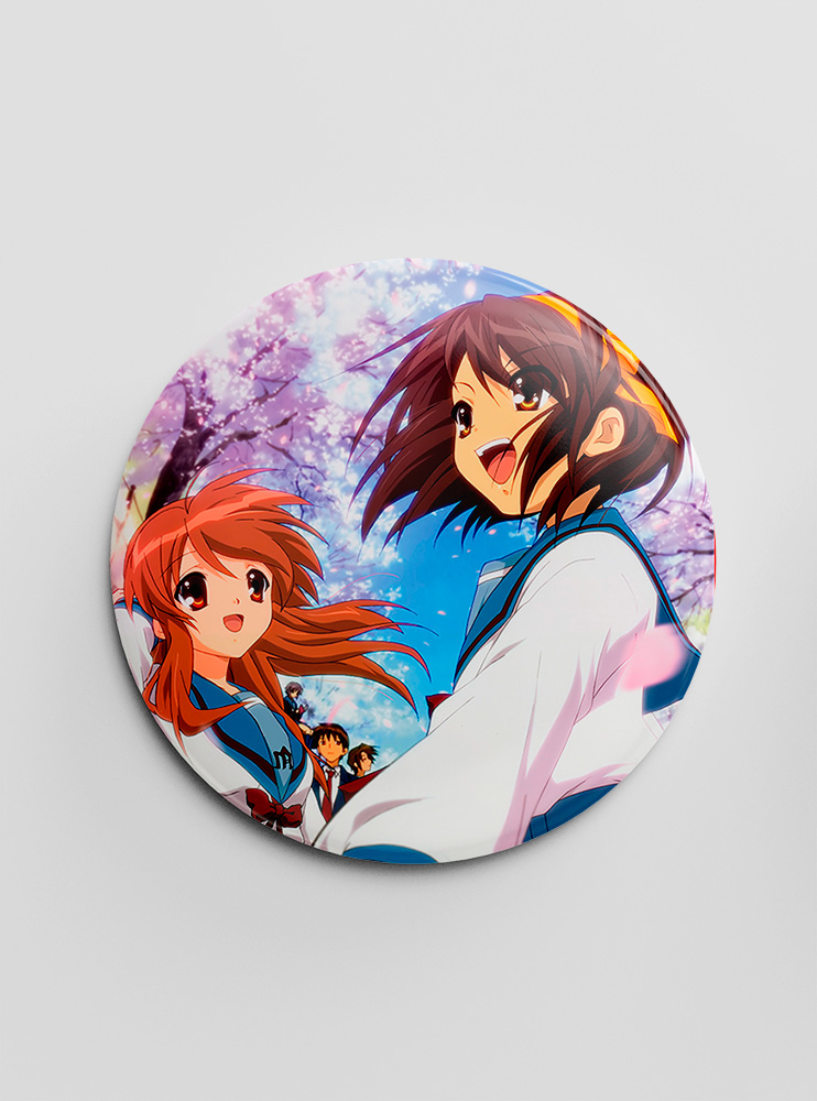 Значок Меланхолія Харухі Судзумії (Suzumiya Haruhi no Yuuutsu)