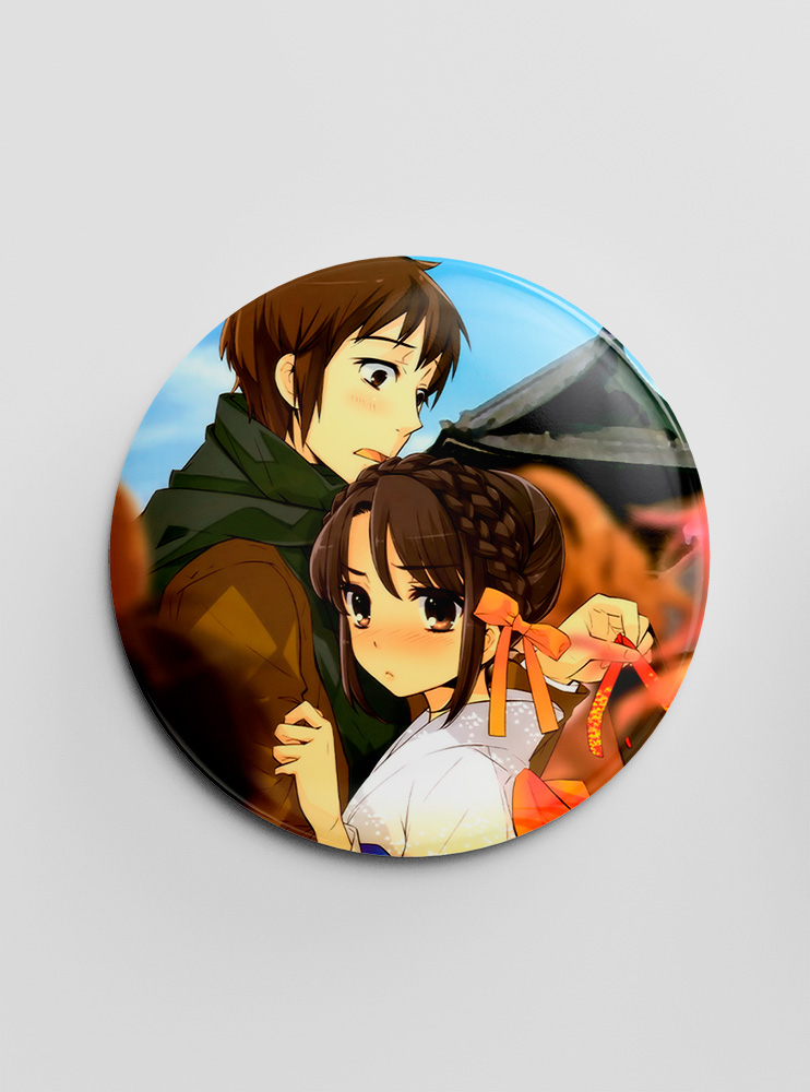 Значок Меланхолія Харухі Судзумії 2 (Suzumiya Haruhi no Yuuutsu)