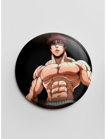 Значок Бакі Ханма 9 (Baki Hanma)
