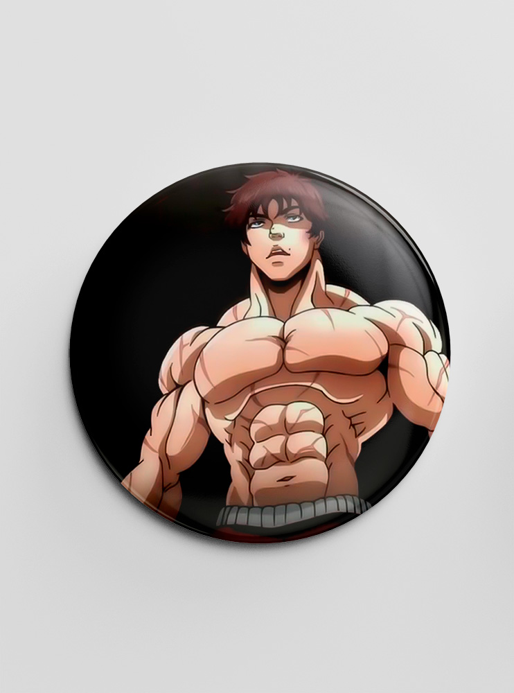 Значок Бакі Ханма 9 (Baki Hanma)