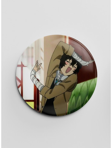 Значок "Літературні генії Бродячі Пси" 34 (Bungou Stray Dogs)