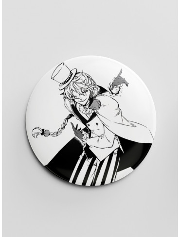 Значок "Літературні генії Бродячі Пси" 49 (Bungou Stray Dogs)