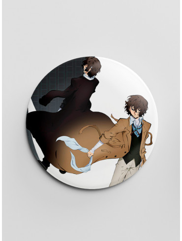 Значок "Літературні генії Бродячі Пси" 59 (Bungou Stray Dogs)