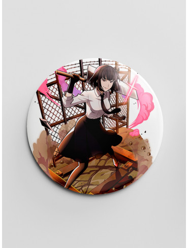 Значок "Літературні генії Бродячі Пси" 70 (Bungou Stray Dogs)