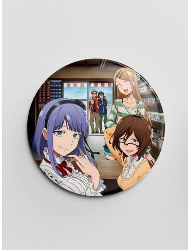 Значок Дешеві солодощі (Dagashi Kashi)