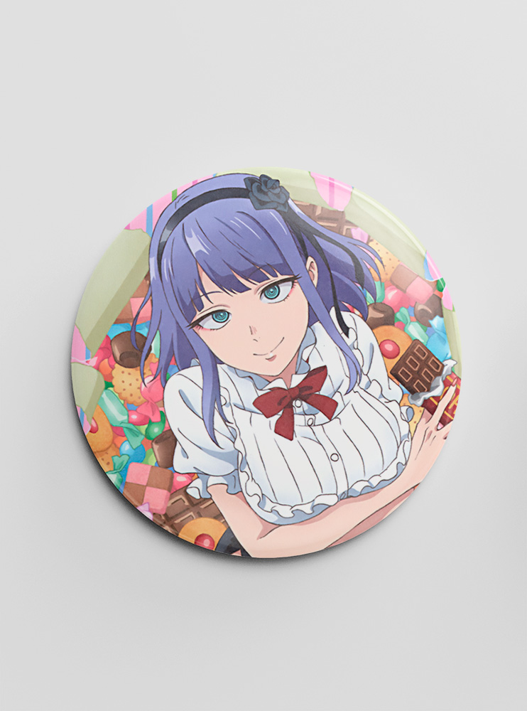 Значок Дешеві солодощі 10 (Dagashi Kashi)
