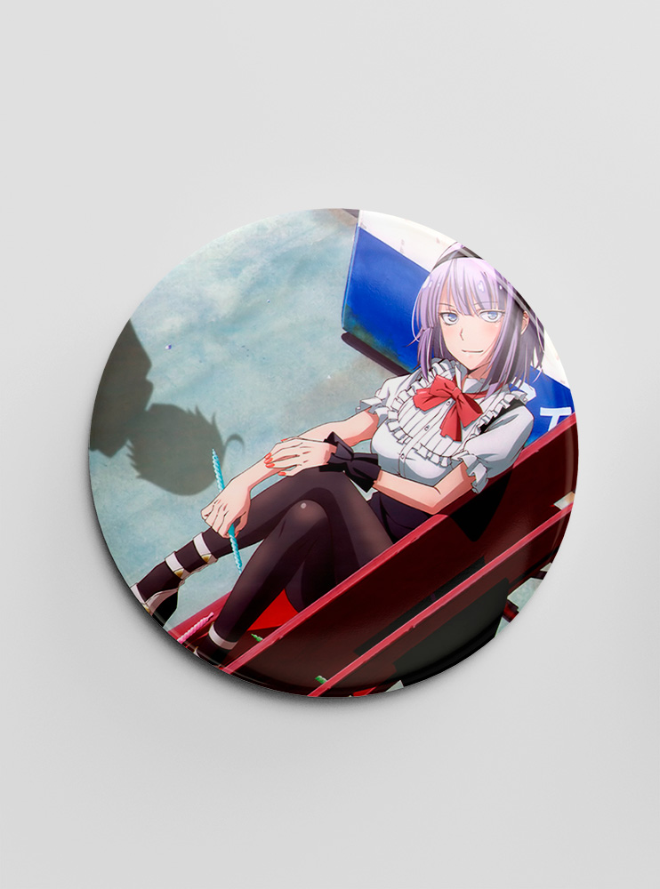 Значок Дешеві солодощі 8 (Dagashi Kashi)