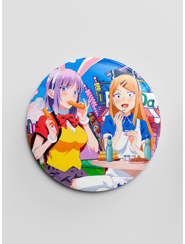Значок Дешеві солодощі 9 (Dagashi Kashi)