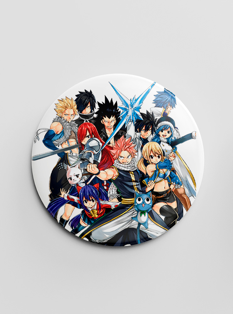 Значок Хвіст Феї 3 (Fairy Tail)
