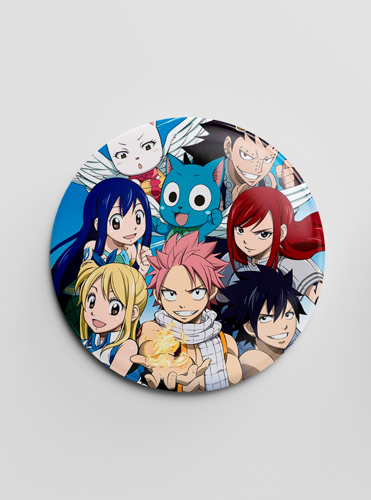 Значок Хвіст Феї 4 (Fairy Tail) Значок Хвіст Феї 4 (Fairy Tail)
