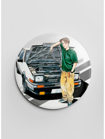 Значок Ініціал Д 3 (Initial D)