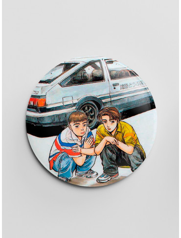 Значок Ініціал Д 6 (Initial D)