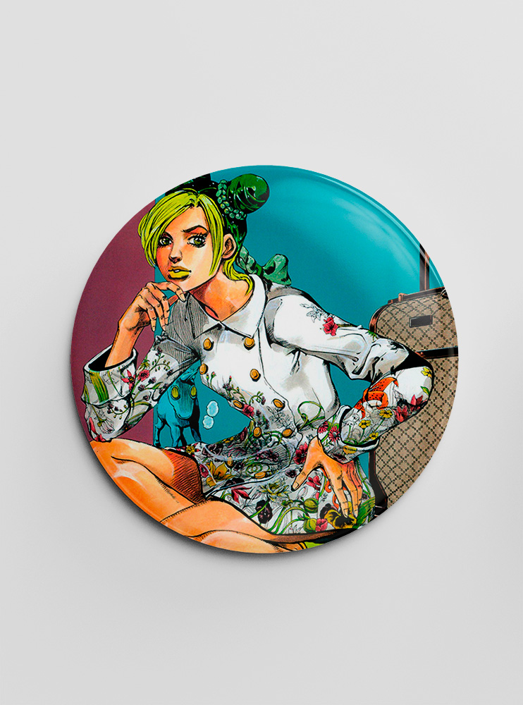 Значок "ДжоДжо" 100 (JoJo's Bizarre Adventure)